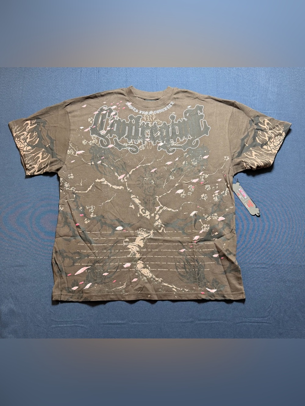 100% Cotton NWT Large Civil Regime Bleach Anime Graphic T-Shirt